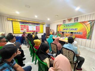 Kapolresta Pekanbaru Melakukan Giat, Dengan Bersilahturahmi kepada Warga Kecamatan Lima Puluh Kota P